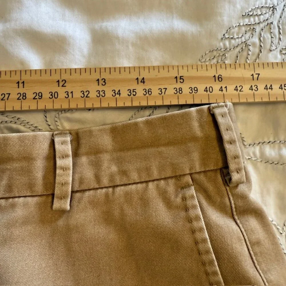 Peter Millar Mens Shorts 32 Pima Cotton Flat Front Chino Golf Beach Resort